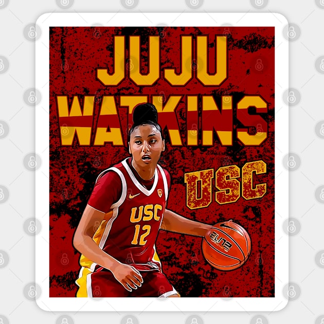 Juju watkins // usc WNBA Sticker by Aloenalone